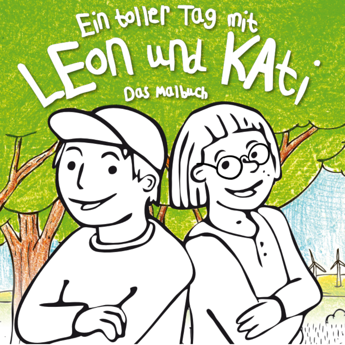Malbuch der LEKA MV - Leon und Katis Abenteuer