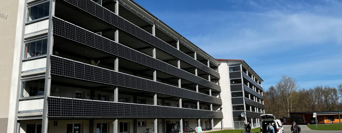 Balkonsolaranlagen in Stralsund