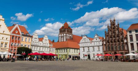 Marktplatz der Stadt Greifswald
