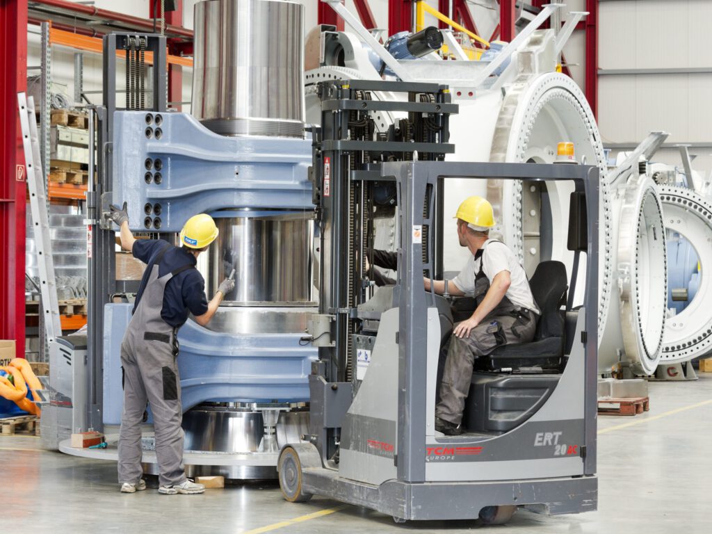 ENO Energy GmbH Fabrikhalle