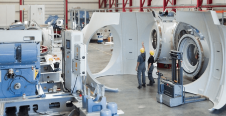 Produktionshalle eno energy in Rostock
