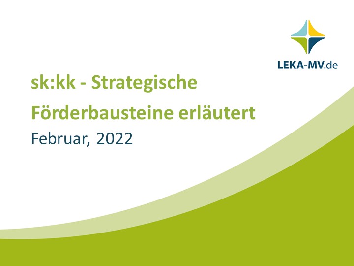 Startfolie Vortrag Sk:kk Strategische Fördebausteine für den Klimaschutz in der Novellierten Kommunalrichtlinie