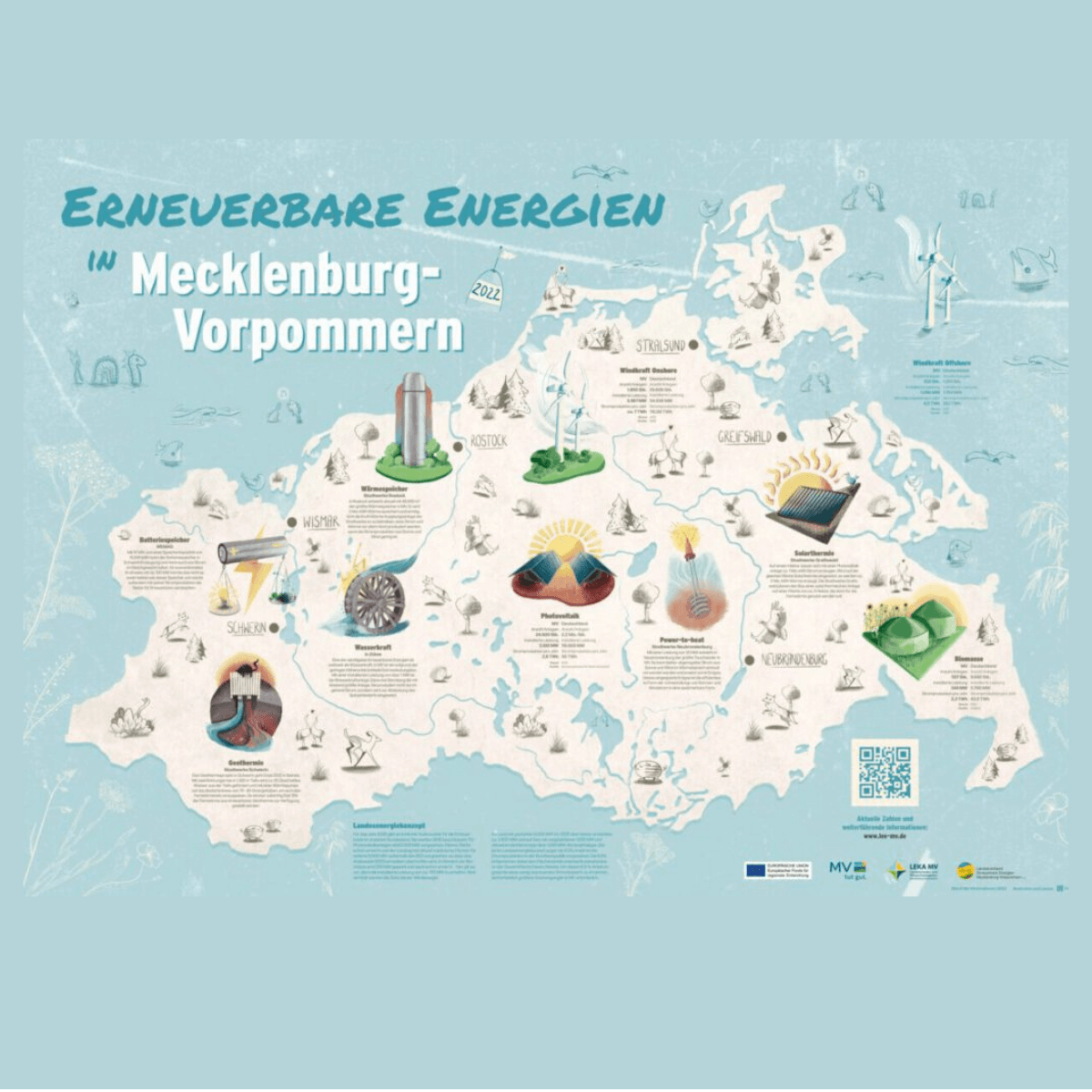 Vorschau erneuebare Energien Karte MV
