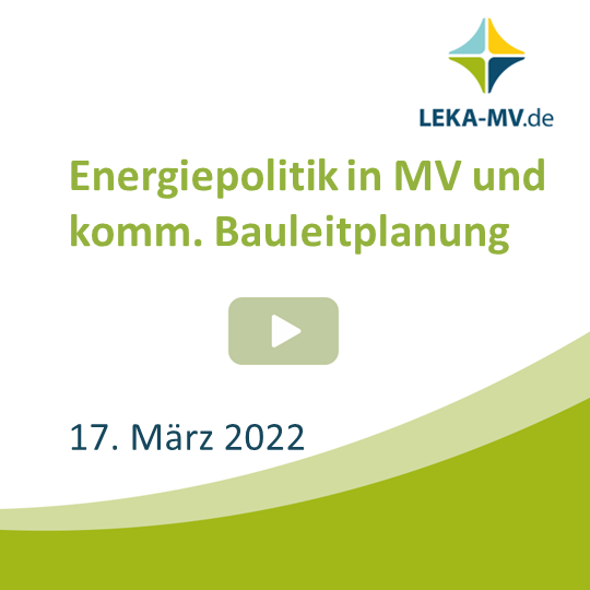 Vorschaubild Energiepolitik in MV