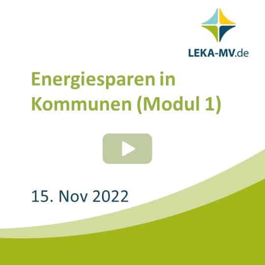 Vorschaubild Mediathek Modul 1 Energiesparen in Kommunen (o