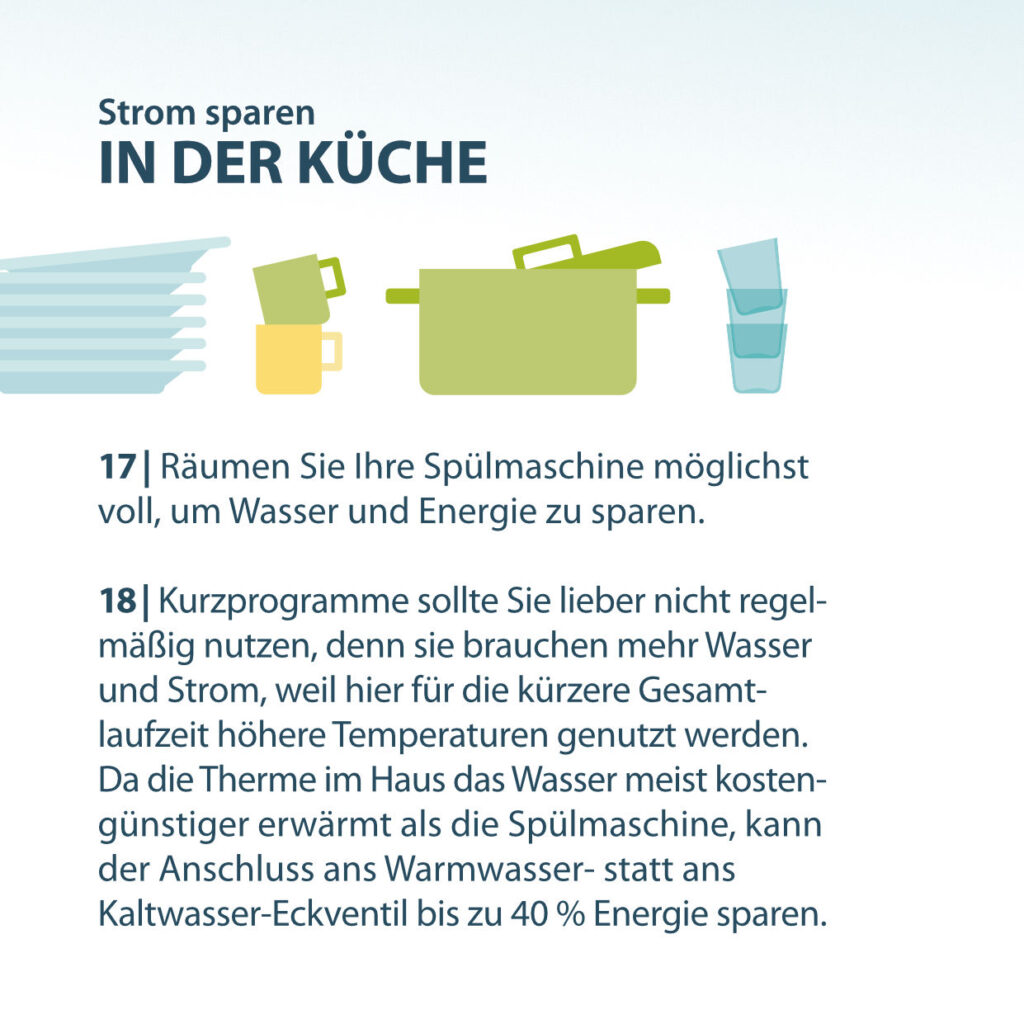Energiesparfibel Tipp 17 und 18