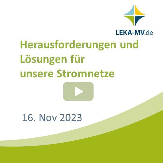 Vorschaubild Videoaufzeichnung Herausforderungen und Lösungen für unsere Stromnetze