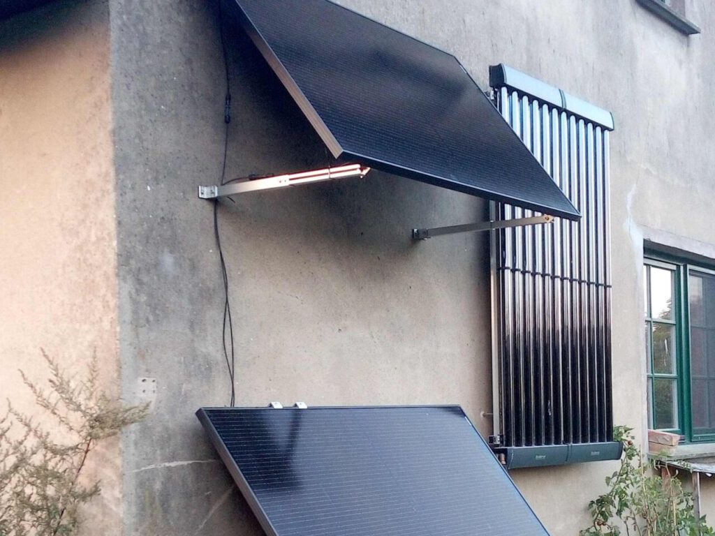 Solarmodule am Wohnhaus