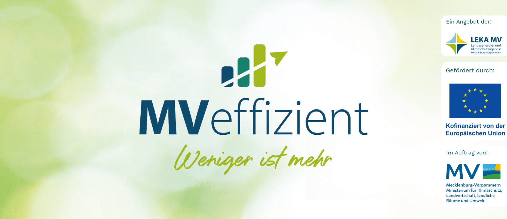 MVeffizient - Weniger ist mehr