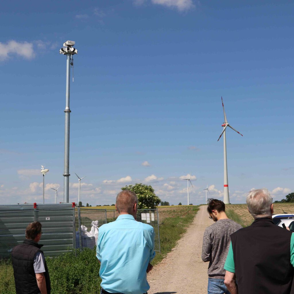 Test des IdentiFlight Systems im Windpark Bütow-Zepkow (c) Naturwind Schwerin GmbH
