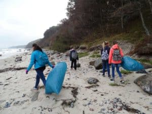 Küstenputzaktion der Regionalen Schule Windland, Energiesparmeister MV 2026