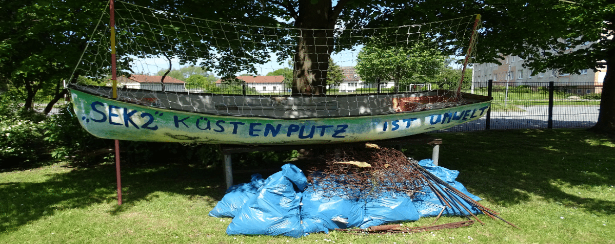 Titelbild Küstenputz ist Umweltschutz der Regionalen Schule Windland, Energiesparmeister MV 2026