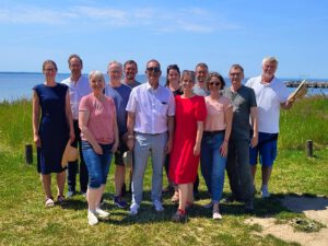 Team der LEKA MV vor der Ostsee
