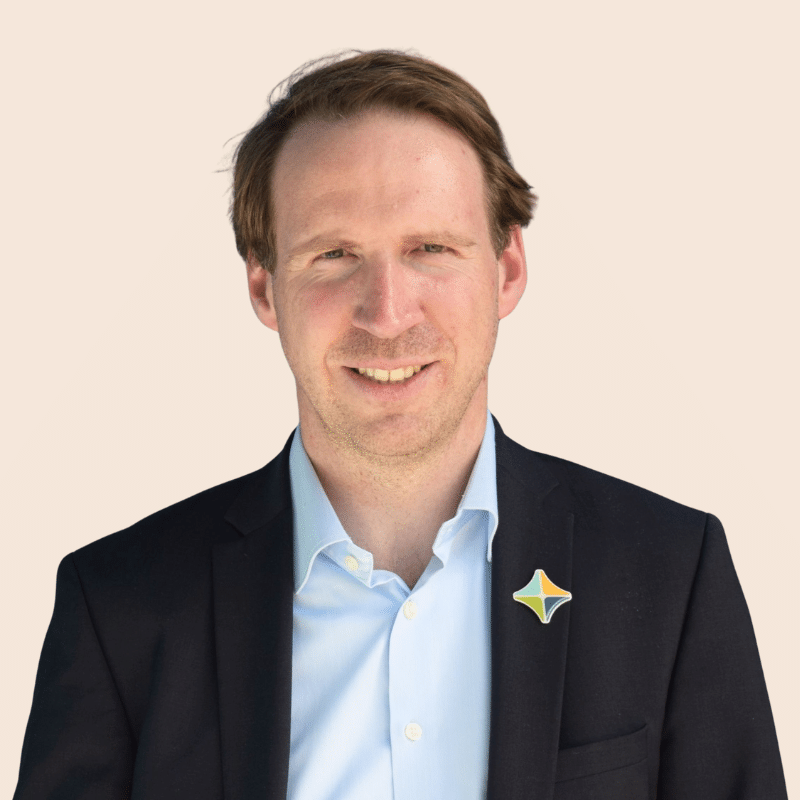 Gunnar Meiselbach Portrait eines jungen Mannes.