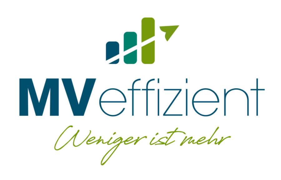 MVeffizient Logo mit Claim